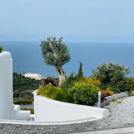 Romantic Santorini-style With Private Pool And Sea View *