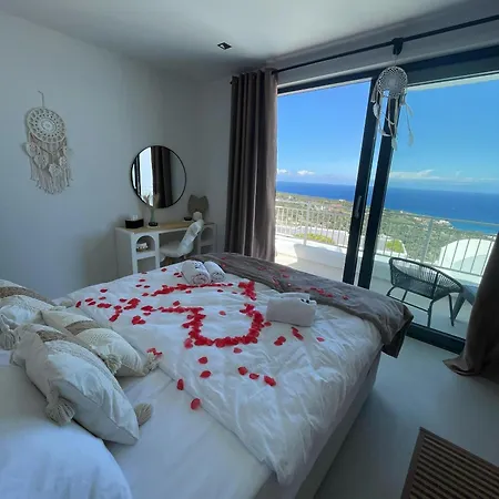 别墅 Romantic Santorini-style With Private Pool And Sea View *